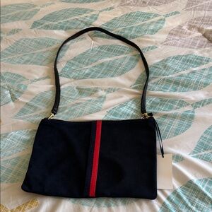 Elegant Black and Red Women's Wristlet